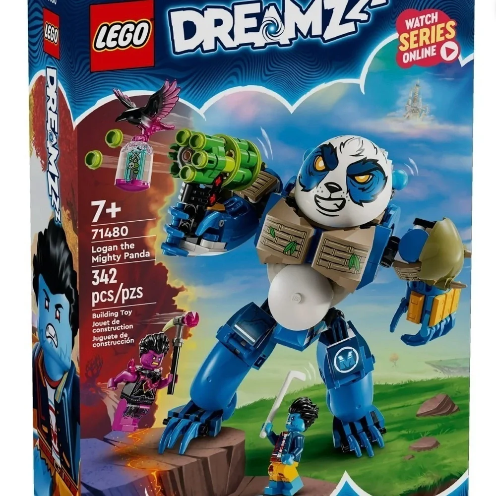 LEGO DREAMZzz Logan the Mighty Panda Animal Toy
